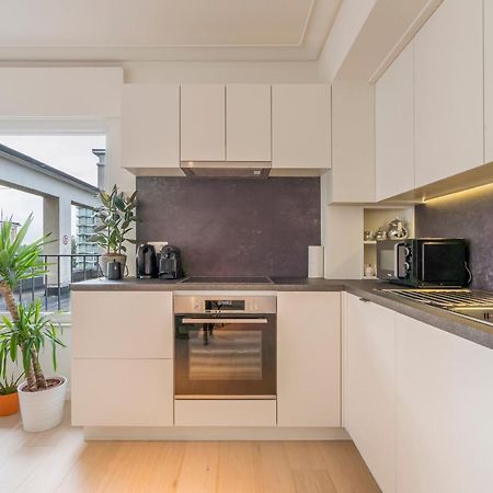 Modern And Bright Seaside App W Seaview & Terrace Apartment Oostende Bagian luar foto