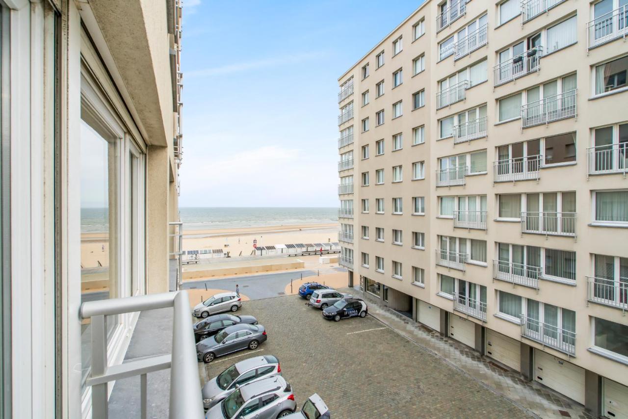 Modern And Bright Seaside App W Seaview & Terrace Apartment Oostende Bagian luar foto
