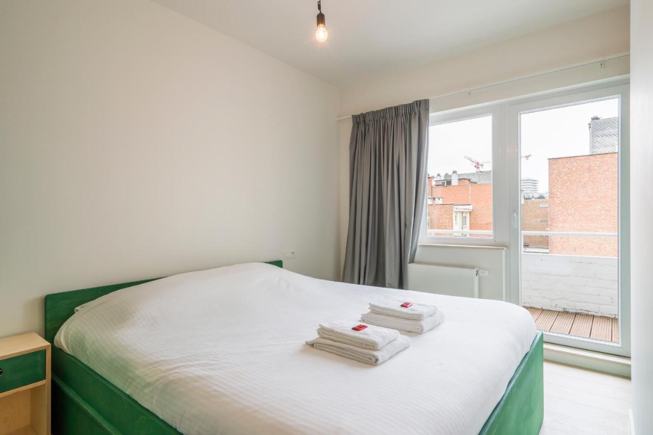 Modern And Bright Seaside App W Seaview & Terrace Apartment Oostende Bagian luar foto