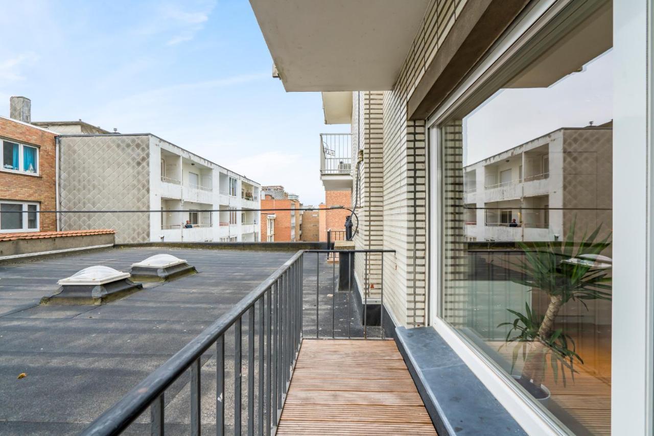 Modern And Bright Seaside App W Seaview & Terrace Apartment Oostende Bagian luar foto