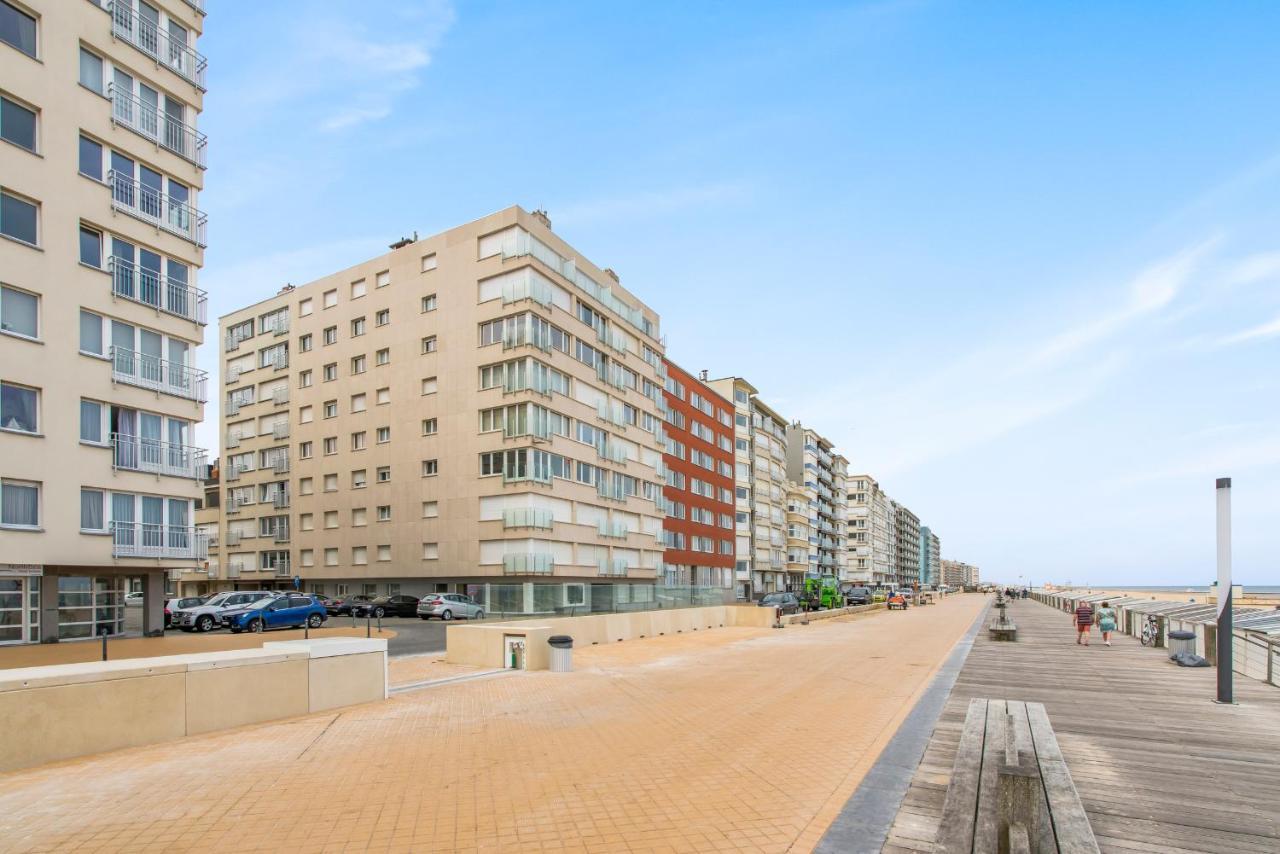 Modern And Bright Seaside App W Seaview & Terrace Apartment Oostende Bagian luar foto